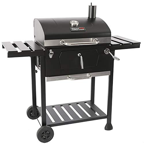 Royal Gourmet CD1824E 24-inch Charcoal BBQ Grill Outdoor Picnic Patio Cooking Backyard Party