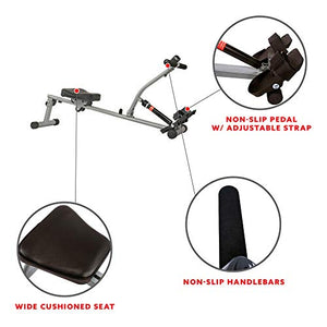 Sunny Health & Fitness | Adjustable Resistance Rowing Machine Rower SF-RW1205 12 