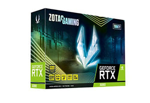 Zotac | GeForce RTX 3080 Trinity 10GB GDDR6X 320-bit 19 Gbps PCIE 4.0 Gaming Graphics Card, Black