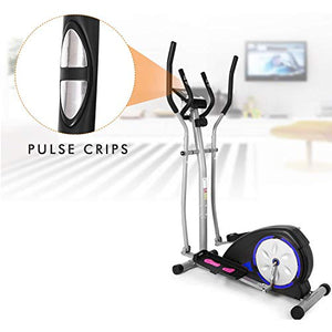 Aceshin Elliptical Machine Trainer Compact Life Fitness Exercise Equipment for Home Workout Offic Gym