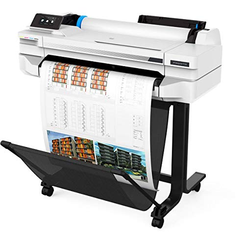 HP DesignJet T530 Large Format Wireless Plotter Printer - 24