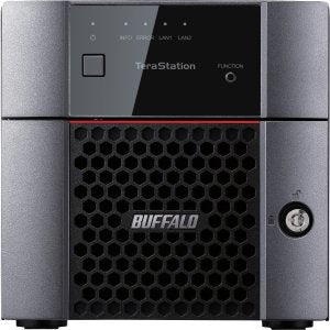 BUFFALO TeraStation 3210DN Desktop 4 TB NAS Hard Drives Included, black