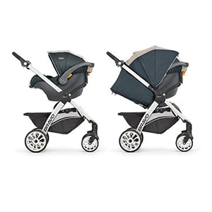 Chicco Bravo LE Trio Travel System, Latte