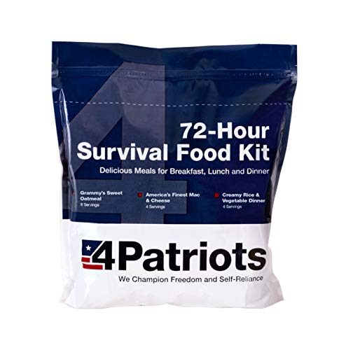 4Patriots | Emergency Food Supply 72-Hour Survival Kit