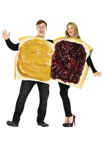 See why this Matching Peanut Butter and Jelly Costume is as simple, quick, and easy as it comes for this Halloween. We've curated the perfect list of best friends and couples Halloween costume ideas for you to be inspired from. Whether looking for quick easy simple costumes, matching characters costumes, or a punny Halloween pun costume, we'll help you decide!