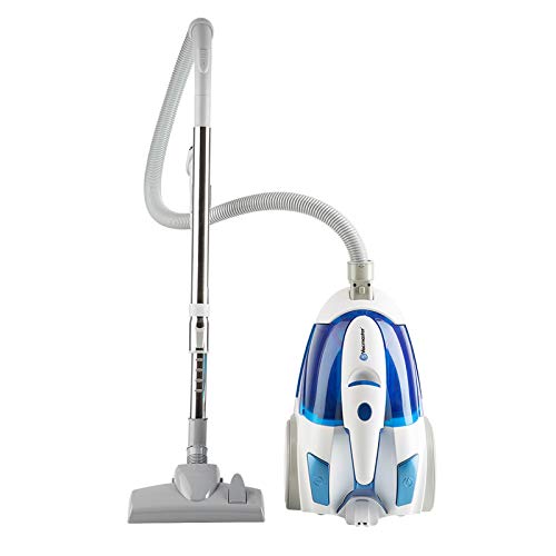 Vacmaster Bagless Canister Vacuum Portable Cyclonic Corded Vacuum Cleaner with Washable HEPA Filter & Automatic 16ft Cord Rewind Included 2.5L Dust Cup for Tiles, Hard Floor and Pet Hair