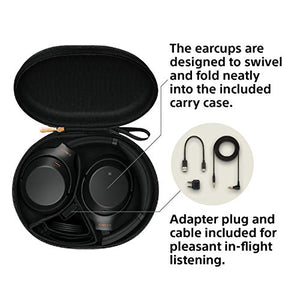 Sony | WH-1000XM3 Wireless Noise Cancelling Headphones, Black