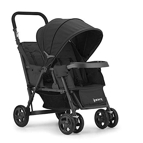 JOOVY Caboose Too Graphite Stand-On Tandem Stroller