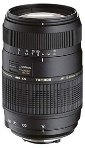 Tamron | Auto Focus 70-300mm f/4.0-5.6 Di LD Macro Zoom Lens for Nikon, Black