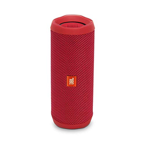 JBL Flip 4 Waterproof Portable Bluetooth Speaker - Red