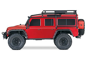 Traxxas | 1/10 Scale TRX-4 Scale and Trail Crawler with 2.4GHz TQi Radio, Red