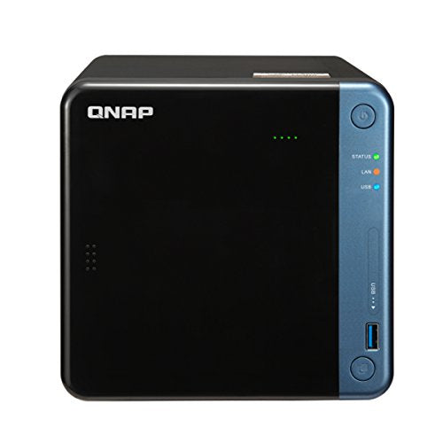 QNAP TS-453Be-2G-US 4-Bay Professional NAS. Intel Celeron Apollo Lake J3455 Quad-core CPU with Hardware Encryption