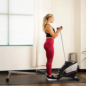 Sunny Health & Fitness Magnetic Rowing Machine w/LCD Monitor | SF-RW5622 