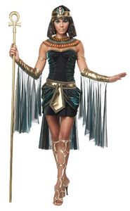 See why this Women's Pharaoh Goddess Costume is as simple, quick, and easy as it comes for this Halloween. We've curated the perfect list of best friends and couples Halloween costume ideas for you to be inspired from. Whether looking for quick easy simple costumes, matching characters costumes, or a punny Halloween pun costume, we'll help you decide!