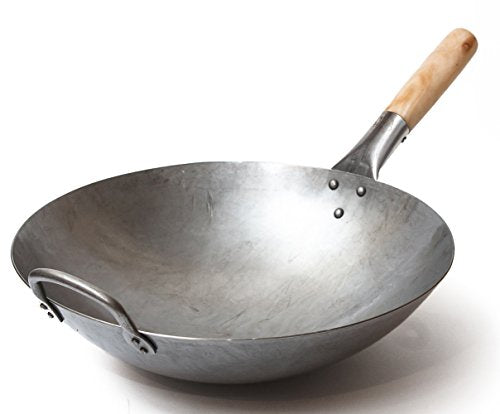 Craft Wok Traditional Hand Hammered Carbon Steel