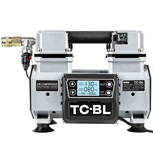TC·BL Portable Air Compressor Small Air Compressor Oil Free And Lightweight with AC Power