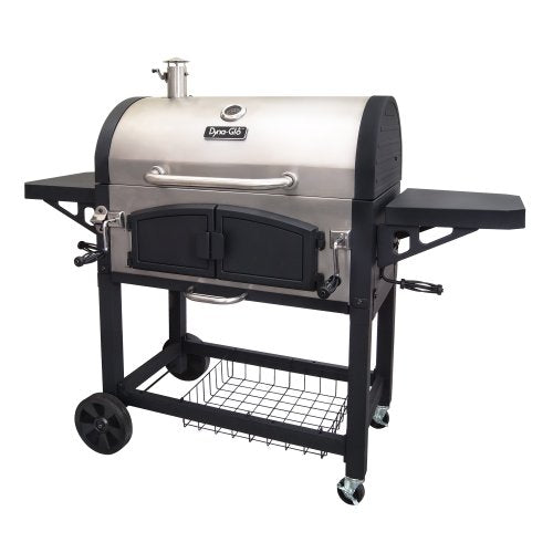 Dyna-Glo DGN576SNC-D Dual Zone Premium Charcoal Grill