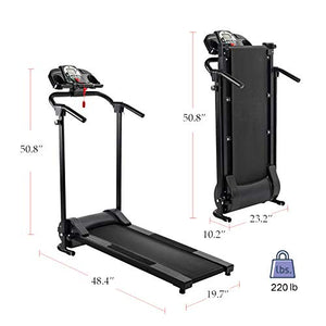 ZELUS Folding Treadmill