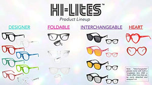 HI-LITES | HEART Effect Lenses | Special Effect Glasses