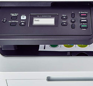 Brother HL-L3290CDW Compact Digital Color Printer Providing Laser Printer Quality Results with Convenient Flatbed Copy & Scan, Wireless Printing and Duplex Printing
