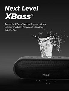 Tribit MaxSound Plus Portable Bluetooth Speaker,24W Wireless Speaker with Powerful Louder Sound, Exceptional XBass, IPX7 Waterproof,20-Hour Playtime,100 feet Bluetooth Range for Party,Travel,Outdoor