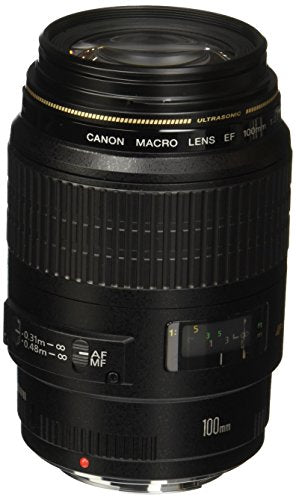 Canon | EF 100mm f/2.8L Macro IS USM Lens, Black