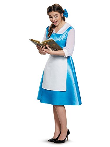 See why this Belle Inspired Blue Dress Adult Costume is as simple, quick, and easy as it comes for this Halloween. We've curated the perfect list of best friends and couples Halloween costume ideas for you to be inspired from. Whether looking for quick easy simple costumes, matching characters costumes, or a punny Halloween pun costume, we'll help you decide!