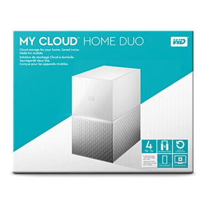 WD 8TB My Cloud Home Duo Personal Cloud Storage - Dual Drive - WDBMUT0080JWT-NESN