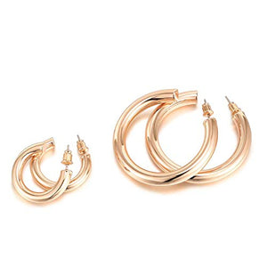 See why the PAVOI 14K Gold Colored Chunky Open Hoop Earrings are one of the highest trending gifts on the Internet right now!