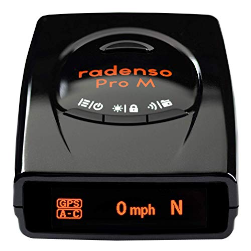 Radenso | Pro M Radar Detector with GPS Lockouts, Red Light and Speed Camera Alerts, MultaRadar Detection