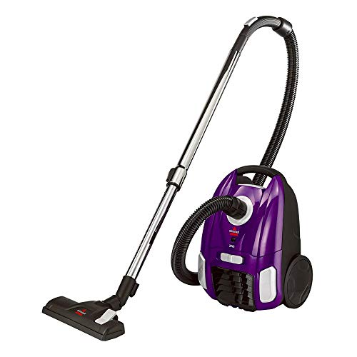 Bissell 2154 Zing Bagged Canister Vacuum, Purple
