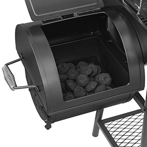 Royal Gourmet CC1830F-C 90-00-0 Charcoal Grill with Offset Smoker, Black