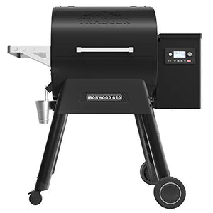 Traeger Grills TFB65BLFC Ironwood 650 Pellet Grill, Smoker