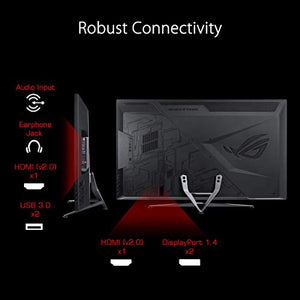 ASUS | ROG Swift PG43UQ 43” 4K HDR DSC Gaming Monitor, (3840 x 2160), Black