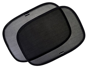 Enovoe Car Window Shade - 19"x12" Cling Sunshade for Car Windows - Sun, Glare and UV Rays Protection for Your Child - Baby Side Window Car Sun Shades