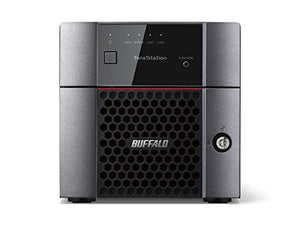 BUFFALO TeraStation 3210DN Desktop 8 TB NAS Hard Drives Included
