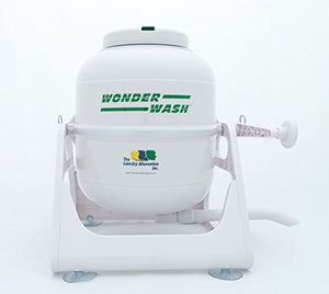The Laundry Alternative | Wonderwash Non-Electric Portable Compact Mini Washing Machine, White