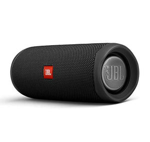 JBL Flip 5 Waterproof Portable Wireless Bluetooth Speaker Bundle with divvi! Protective Hardshell Case - Black