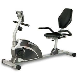 EXERPEUTIC 900XL Recumbent Exercise Bike with Pulse | 300 lbs. Weight Capacity