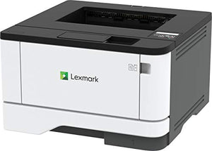 Lexmark B3442dw Monochrome Laser Printer with Full-Spectrum Security and Print Speed up to 42 ppm(29S0300),Gray/White,Small