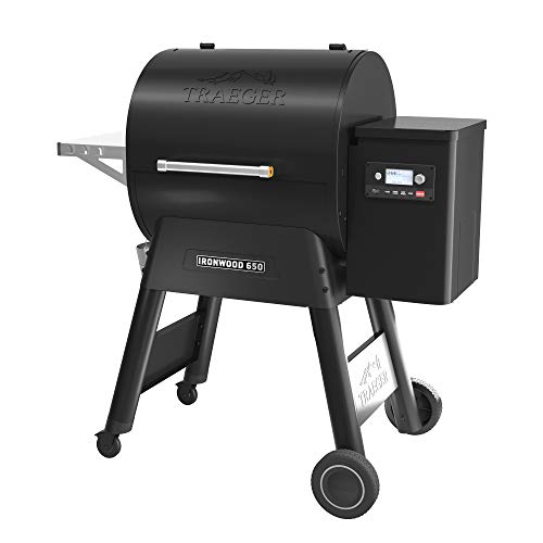 Traeger Grills TFB65BLFC Ironwood 650 Pellet Grill, Smoker