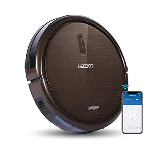 Ecovacs DEEBOT N79S Robotic Vacuum Cleaner with Max Power Suction, Upto 110 Min Runtime, Hard Floors and Carpets, Works with Alexa, App Controls, Self-Charging, Quiet