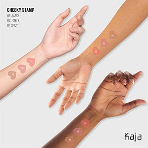 KAJA Cheeky Stamp | Blendable Blush | 05 Sassy - watermelon pink | Cruelty-free, Vegan, Paraben-free, Sulfate-free, Phthalates-free, K-Beauty