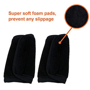 COOLBEBE Car Seat Straps Shoulder Pads for Baby Kids, Super Soft Seat Belt Covers for All Car Seats/Pushchair/Stroller