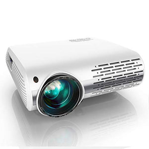 YABER Y30 Native 1080P Projector 7000 Lux Upgrade Full HD Video Projector 1920 x 1080, ±50° 4D Keystone Correction Support 4k & Zoom,LCD LED Home Theater Projector Compatible with Phone,PC,TV Box,PS4