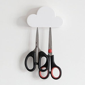 White Cloud Magnetic Wall Key Holder