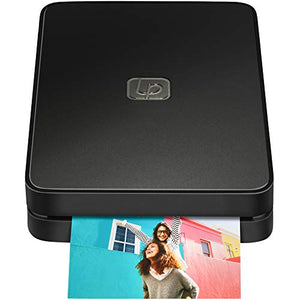 Lifeprint 2x3 Portable Photo AND Video Printer for iPhone and Android. Make Your Photos Come To Life w/ Augmented Reality - Black