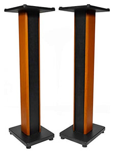 Rockville 2 RHTSC 36" Inch Bookshelf Speaker Stands Surround Sound Home Theater