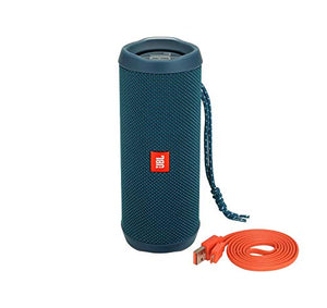 JBL Flip 4 Waterproof Portable Bluetooth Speaker - Ocean Blue