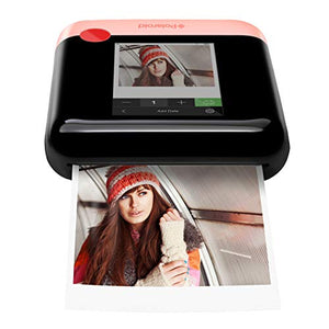 Zink Polaroid WiFi Wireless 3x4 Portable Mobile Photo Printer (Pink) with LCD Touch Screen, Compatible w/ iOS & Android